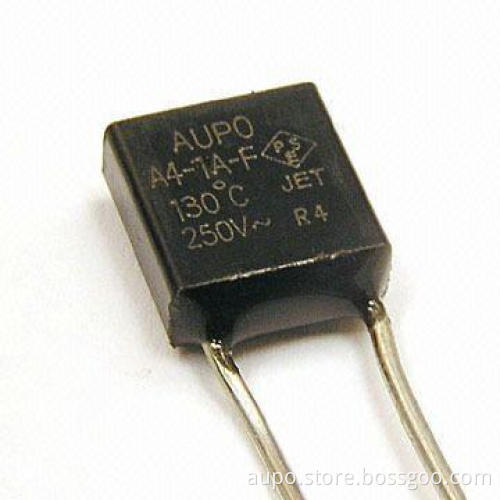 Thermal Fuse/Cutoff, Made of Plastic with 250V Rated Voltage and 1A Rated Current